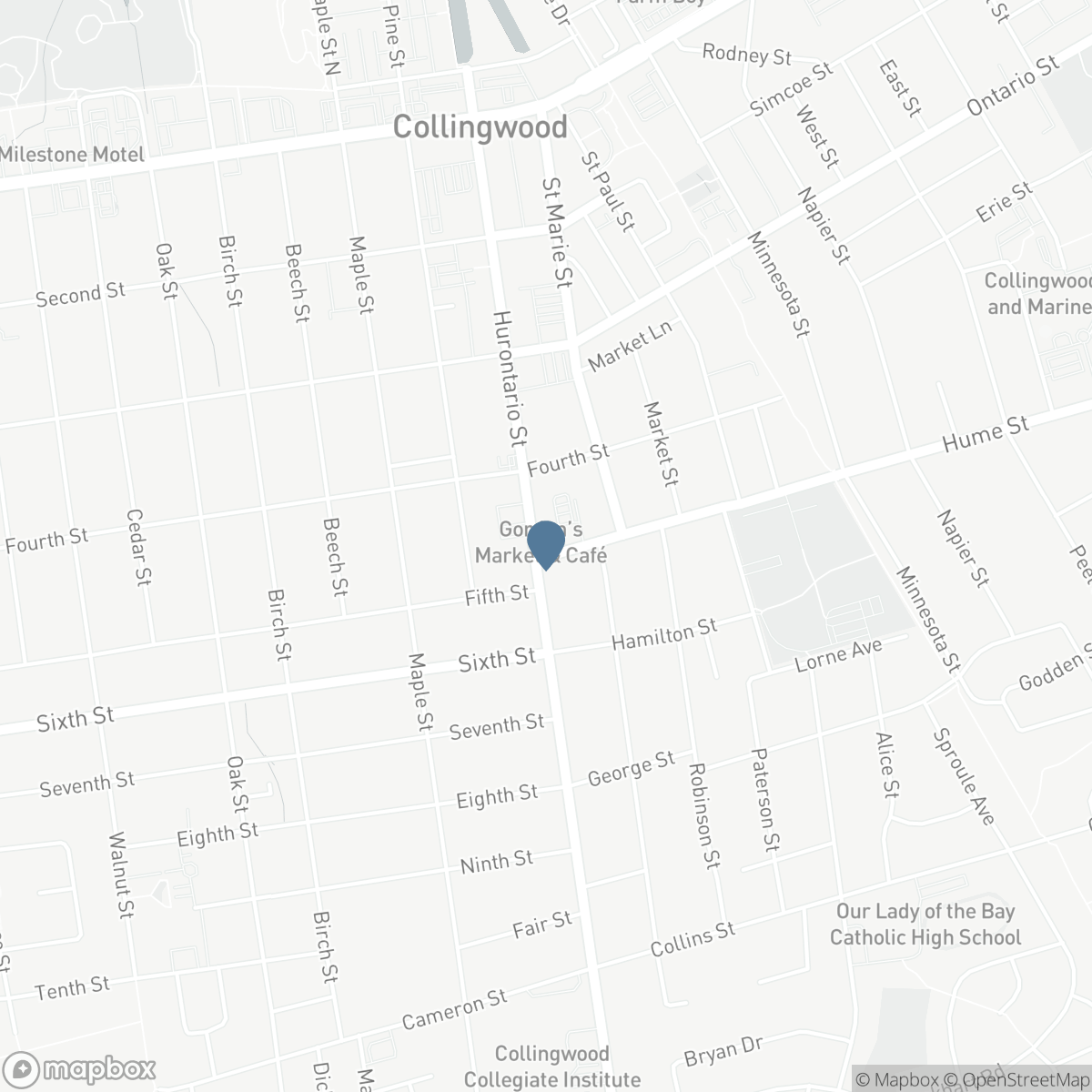 309 - 1 HUME STREET, Collingwood, Ontario L9Y 0X3